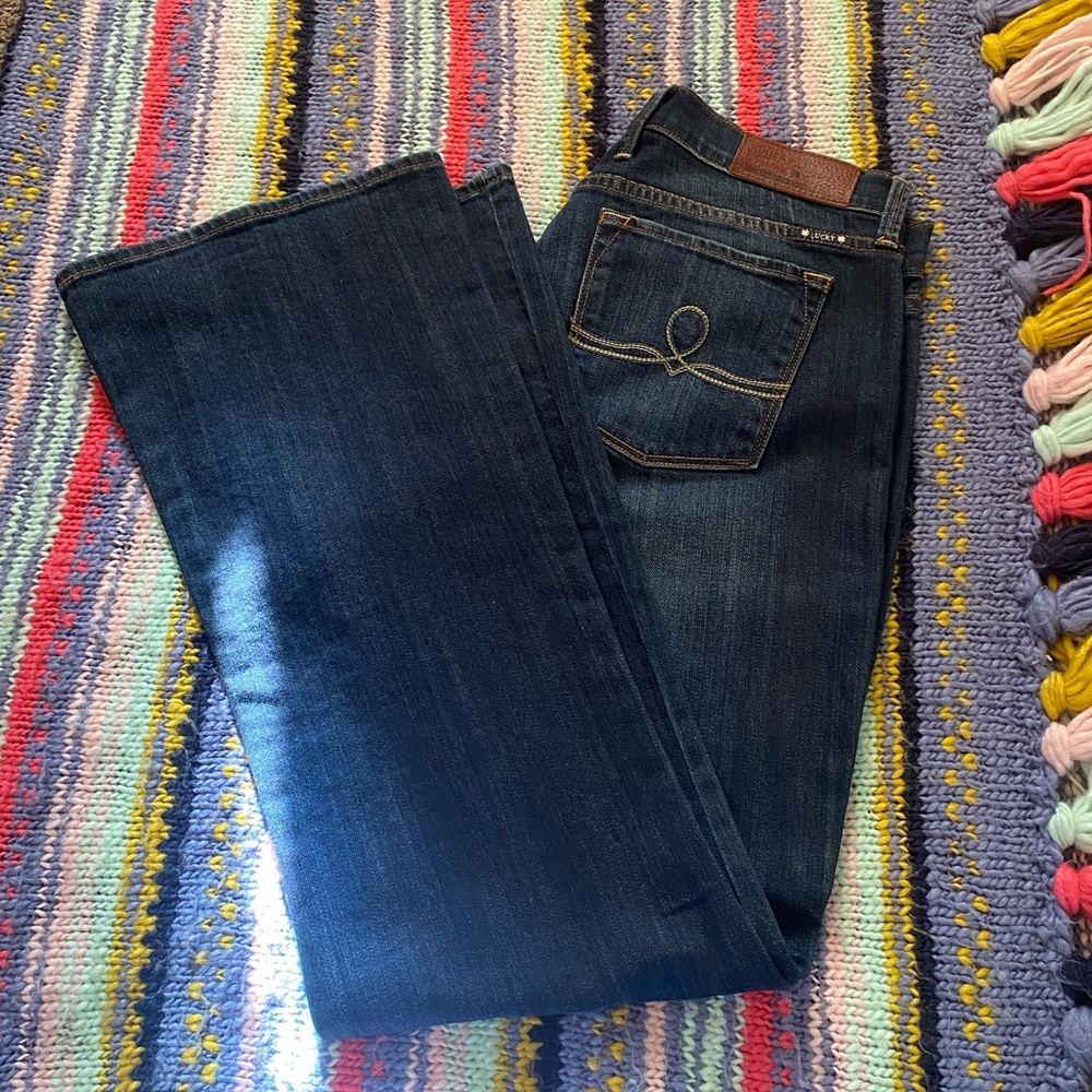 Lucky Brand | Darkwash Sofia Boot Ankle Jeans EUC